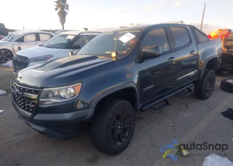 2018 Chevrolet Colorado Zr2 z USA, uszkodzony, nr VIN 1GCGTEEN7J1235126